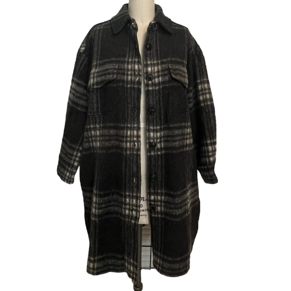 Faherty Cornwall Wool Blend Jacket Quinn Plaid Si… - image 3